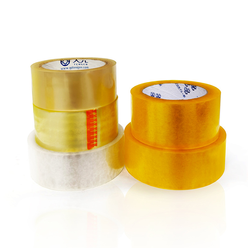 Printed logo large roll OPP tape recycling material sealing tape GRS30% recycled polyester sealing tape