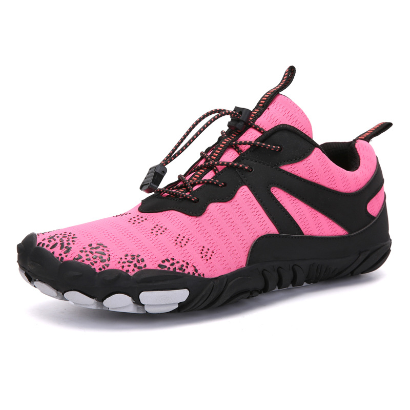 Thickened Outdoor Wading Swimming Shoes Five-Finger Cycling Shoes Thickened Mountaineering Sports Breathable Hiking Shoes Cross-Country Rock Climbing and Running