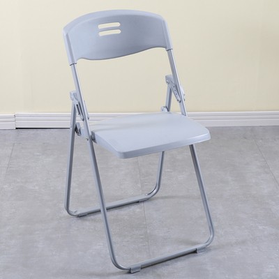 Picture of Plastic folding chair home back chair Internet celebrity photo chair dormitory dining chair conference office chair outdoor folding stool