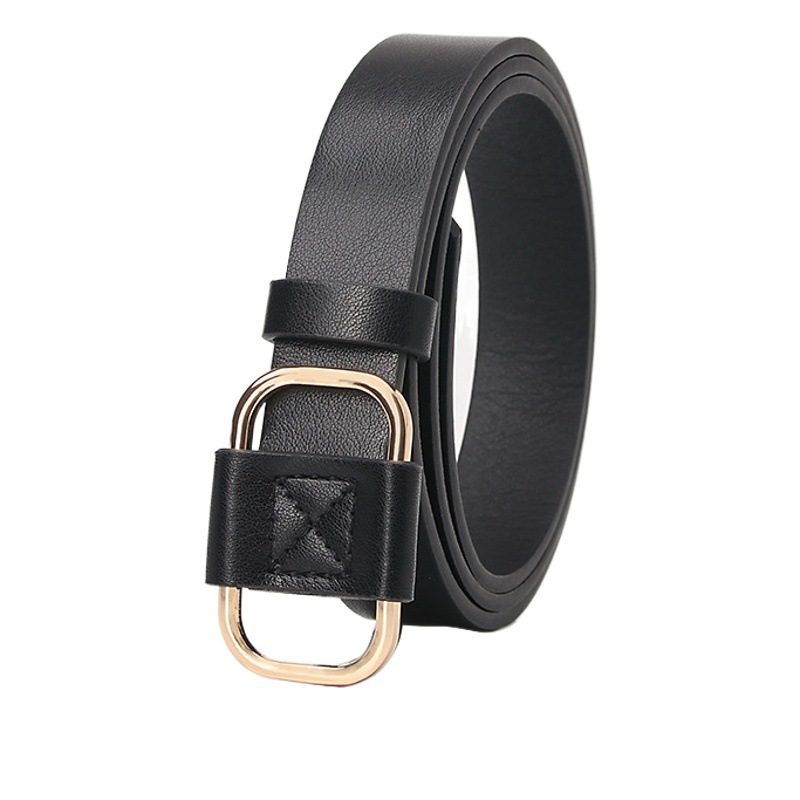 New Joker no hole free adjustment ladies belt simple high sense decorative jeans belt manufacturers wholesale