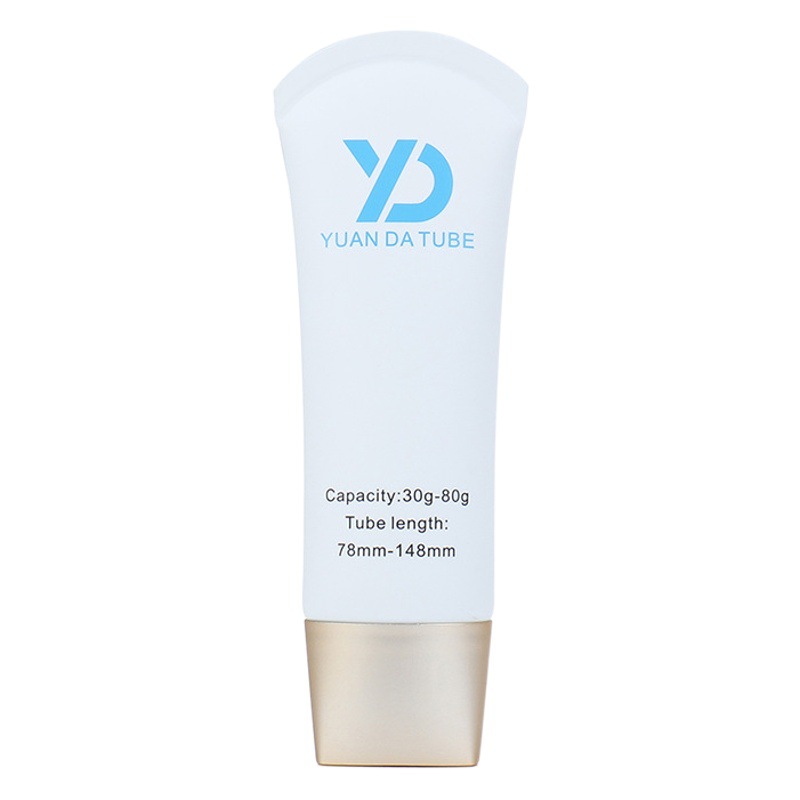 Factory dedicated for 30 diameter large capacity square Oval cover hose cosmetics PE plastic tube facial cleanser hand cream tube