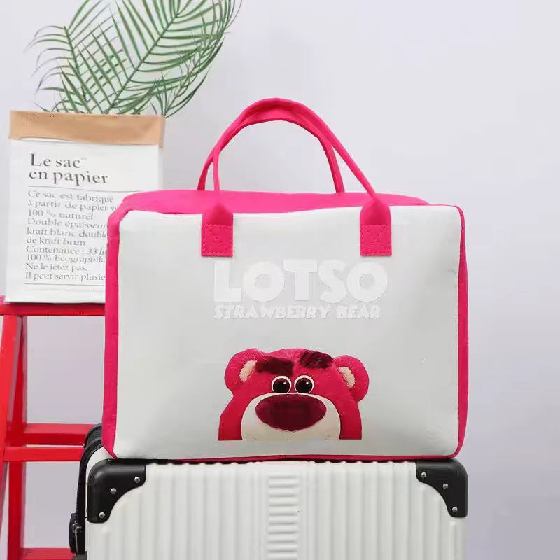 Wholesale felt bag net red tote bag large capacity luggage storage bag cosmetic bag felt handbag manufacturer