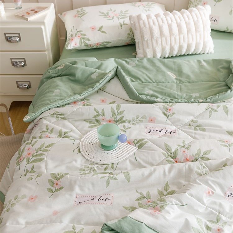 Picture of Class A cotton printed cotton summer quilt cotton washable air conditioner quilt Xinjiang cotton quilt core single double gift quilt
