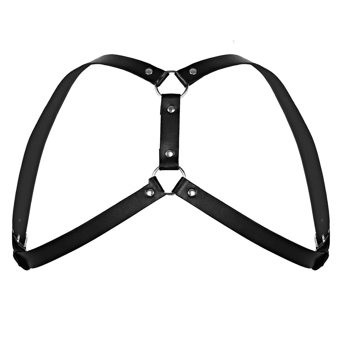 Picture of European and American Cross-Border Punk Chest Straps, Fashionable Body Chains, Leather Belts, Handsome and Sexy Suspenders for Men and Women