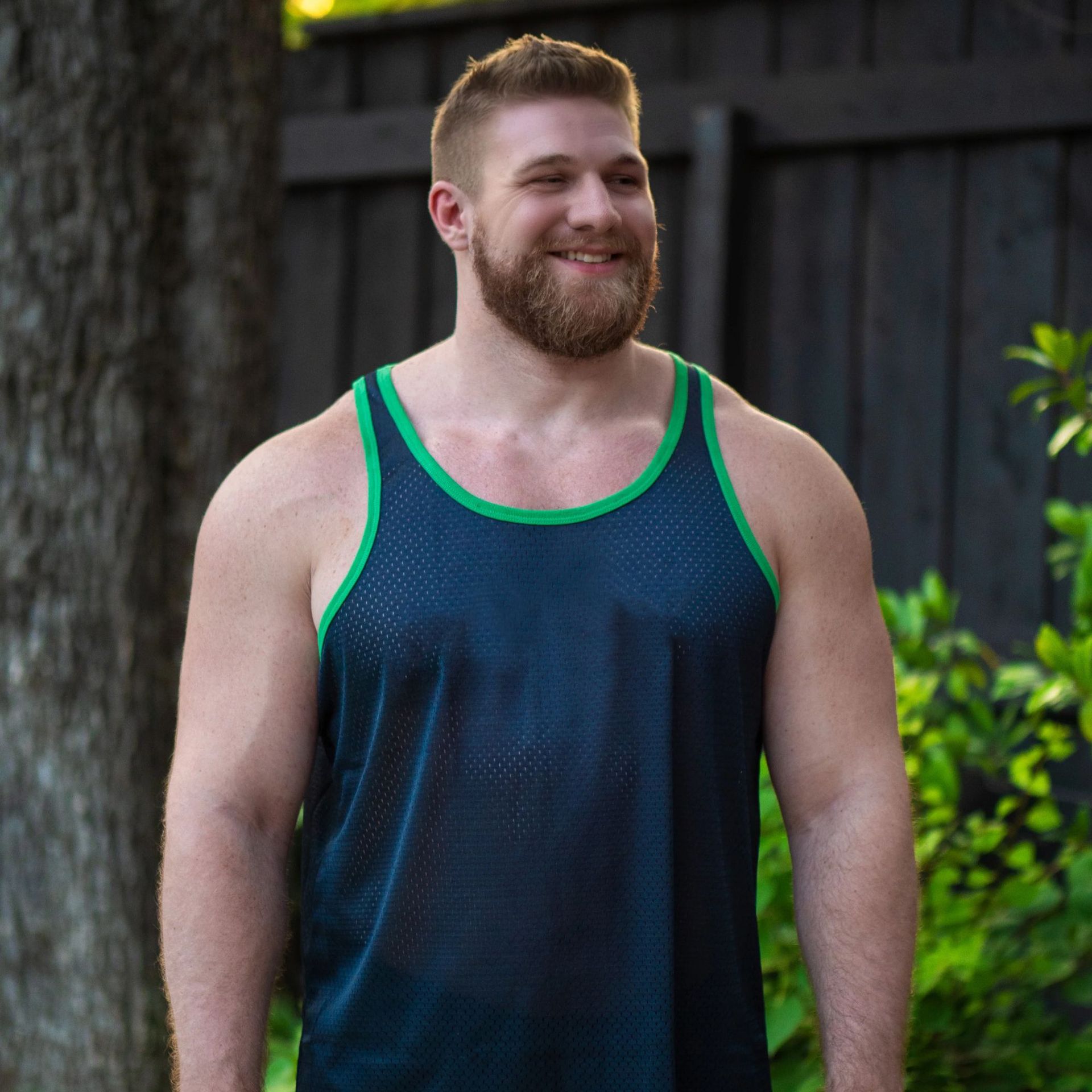 Summer Outdoor Sports Quick-Drying Clothing Men's Fitness Running Breathable Tops Basketball Loose Sleeveless Round Neck Vest Men