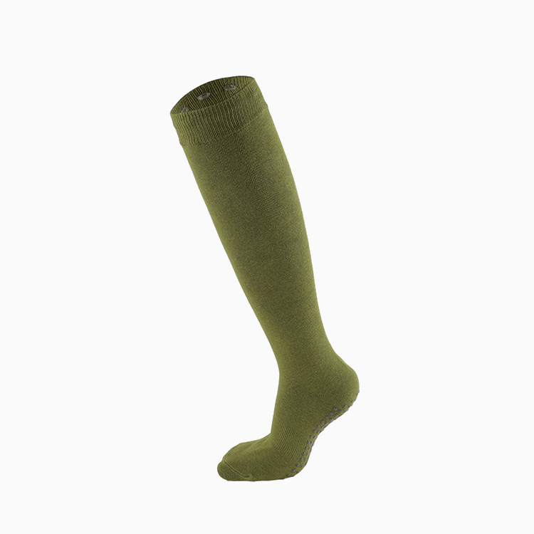 Picture of Cotton Yoga Mid-Calf Non-Slip Socks Calf Socks Wholesale Fitness Yoga Dance Sports Socks