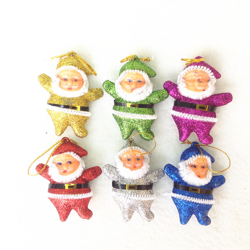 Picture of Christmas tree pendant accessories Santa Claus doll pendant Christmas doll pendant holiday gift