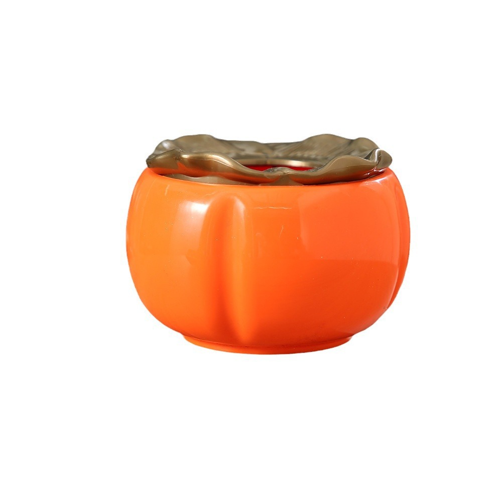 Picture of 2025 New New Year's Eve Bucket Persimmon Ruyi Flower Bucket Simulation Red Fruit Holly Decorative Material Festive Ornaments