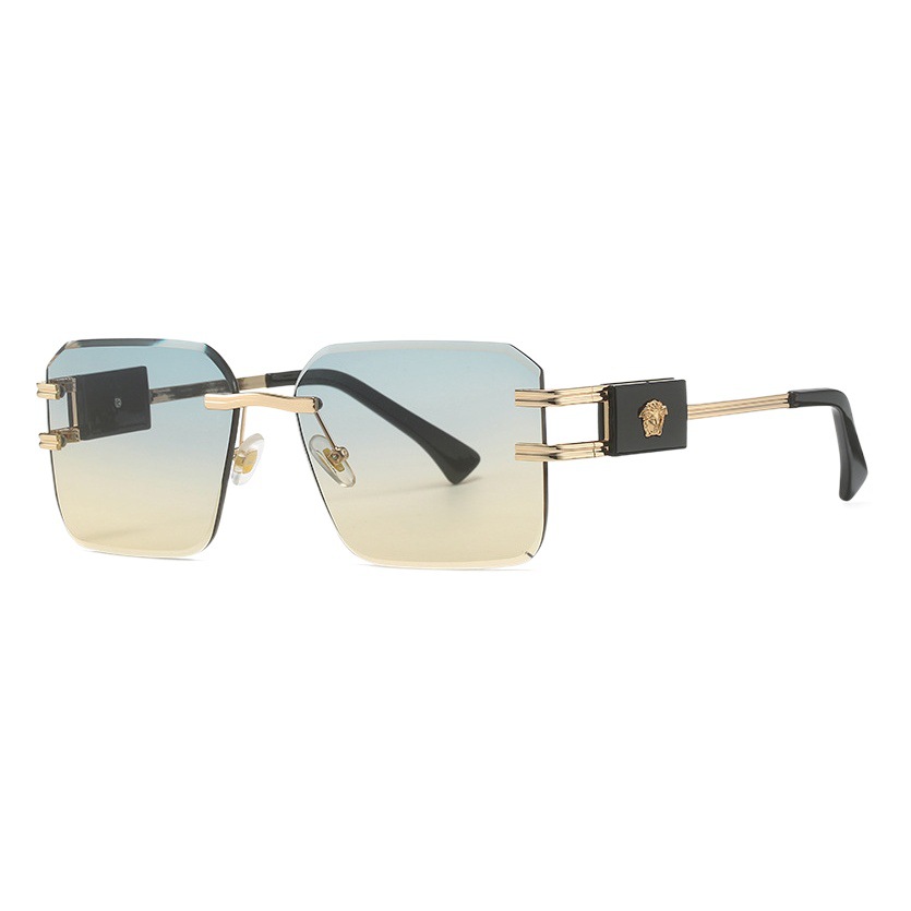 New fashion head sunglasses 3025 European and American personality sunglasses men and women cross-border all-match rimless sunglasses