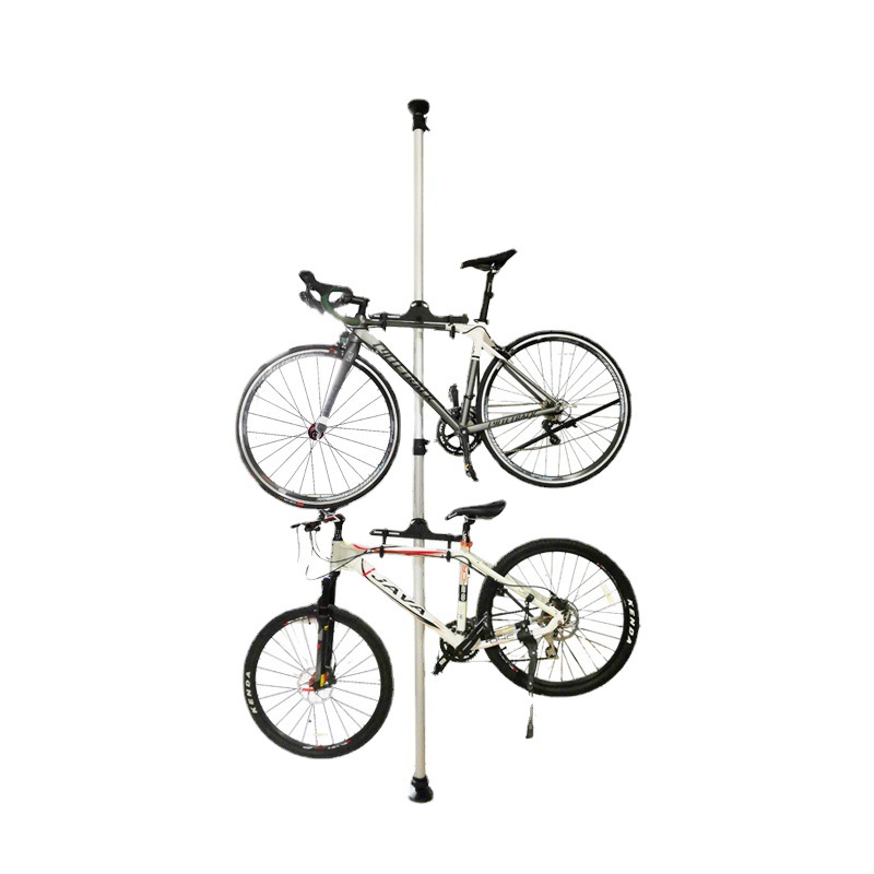 Bicycle Pointing Column Hanger Frame Bicycle Display Frame Telescopic Bicycle Hanger Sports Bicycle Accessories