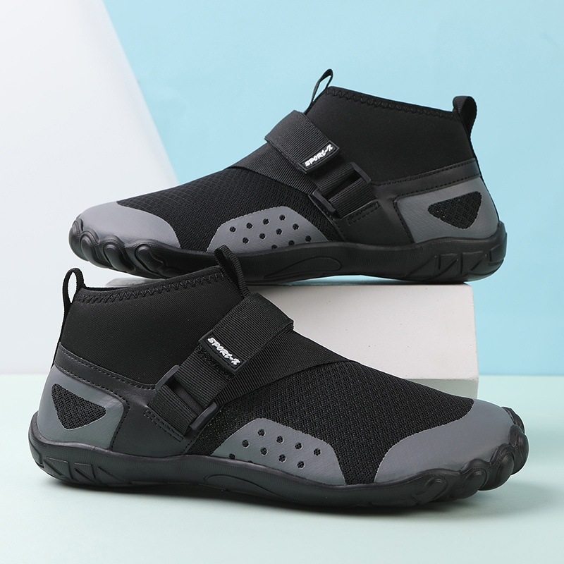 Outdoor Mid-help Tracing Shoes Women's Lightweight Non-slip Wading Shoes Men's Quick-drying Breathable Swimming Shoes Couple's Beach Swimming Shoes