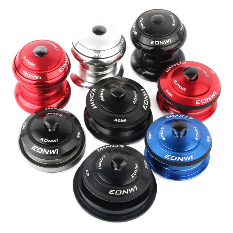 EONWI mountain bike Bowl set 44/44 straight tube 44/55 56 taper tube front fork Peilin bearing head Bowl