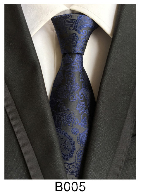 Picture of Manufacturers wholesale tie polyester jacquard tie men's casual formal wear professional business tie in stock supply