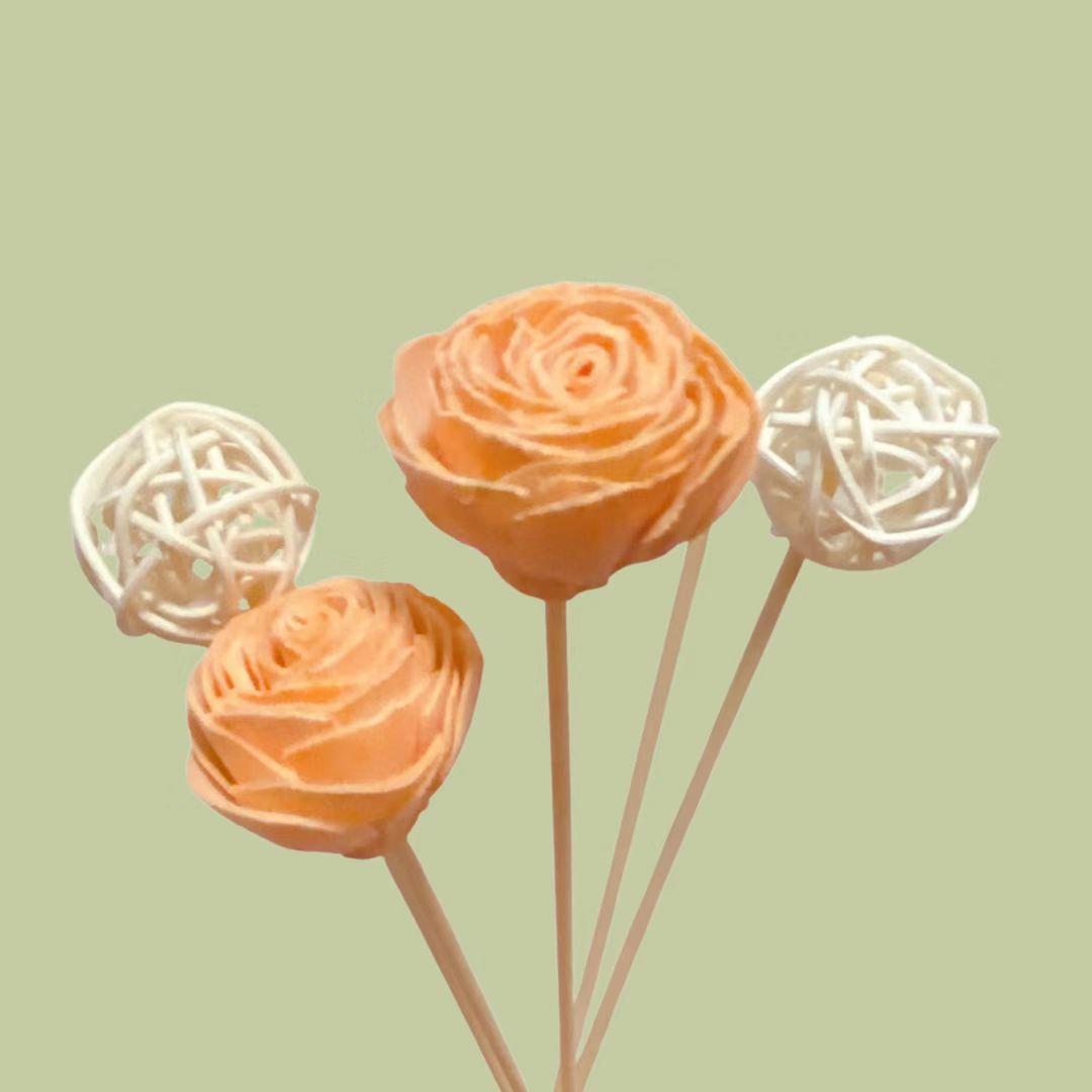 Picture of Simulation Floral Ornaments ins Decoration Home Furnishings Tongcao Rose Cafe Famous Desktop Non-fire Aromatherapy Flowers