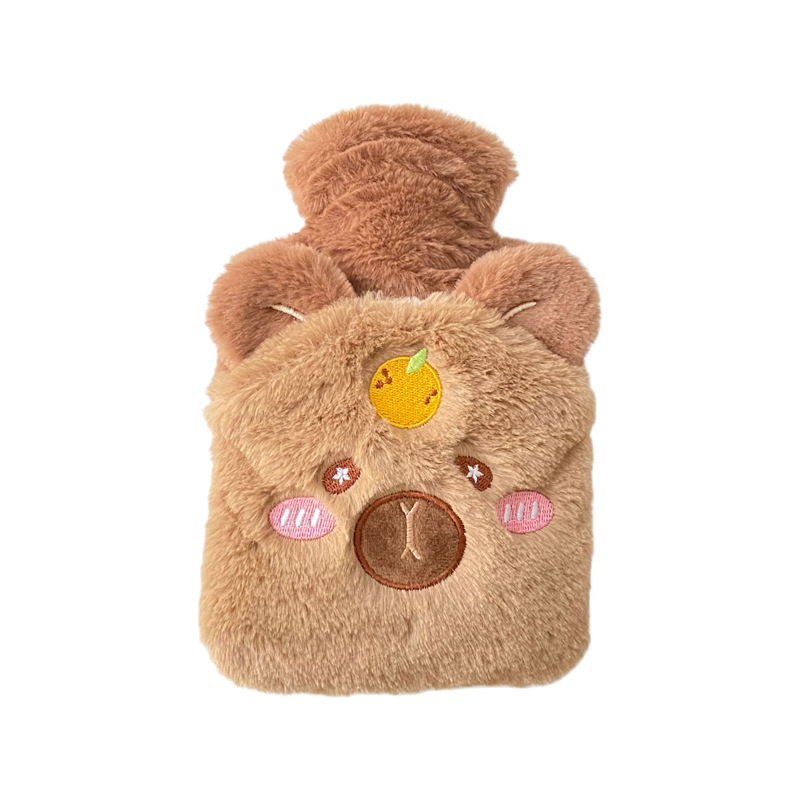 Picture of New Style Pocket Plush Hot Water Bag Cute Cartoon Water Injection Warm Water Bag Winter Winter Winter Winter Winter Winter Winter Winter Winter Winter Winter Winter Explosion-proof