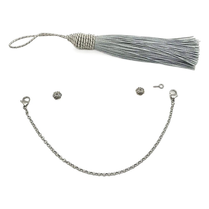 17-tone thumb piano tremolo chain finger piano sand chain carinba decorative pendant chain string decoration