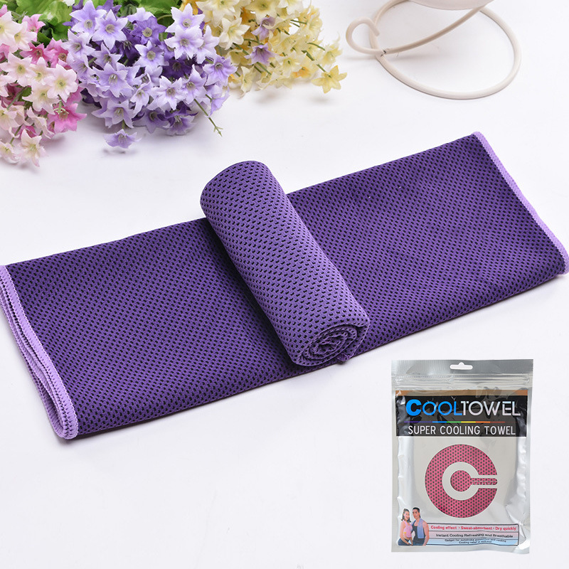 Picture of Summer Cold Towel Cross-Border Sports Towel Sweat-Absorbent Ice Silk Towel Ice Cold Towel Fitness Towel Can Be Customized