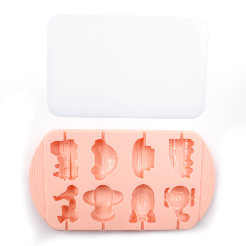 Picture of New Fruit Pass Tool Lollipop Mould with Lid Lollipop Mould Silicone Sugar Mould Cheese Stick