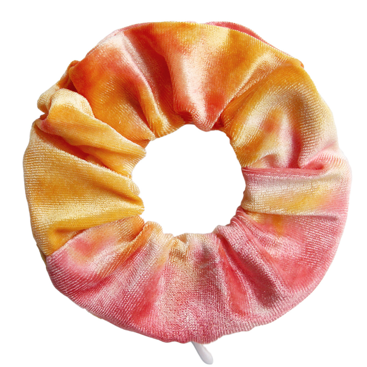Picture of European and American Tie-Dye Korean Velvet Zipper Hair Band Cross-Border E-Commerce Amazon Aliexpress Headband Wholesale 46 Colors