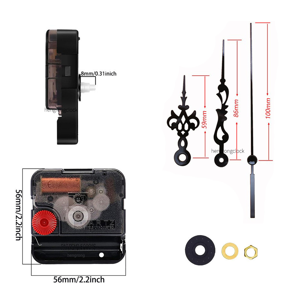 Picture of Watch Accessories genuine goods Taiwan Sun 12888 Scanning Silent Movement with Metal Timing and Seconds