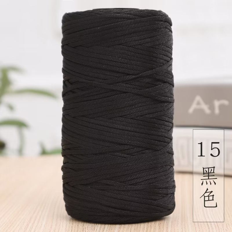 Picture of Spring and Summer peony hand bag crocheted material package ice hemp thread