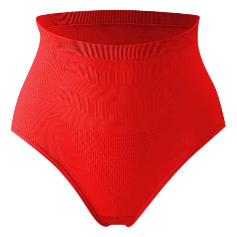 Cross-border Foreign Trade Honeycomb Traceless High Waist Panties Ladies Abdominal Hip Seamless Ladies Panties Graphene