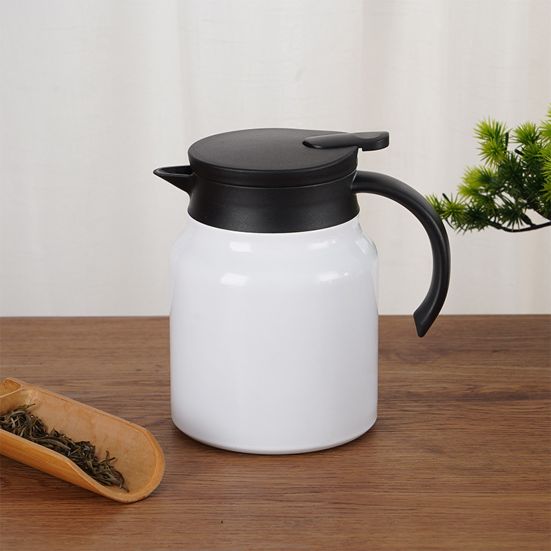 Picture of New super large capacity 316 stainless steel stewed teapot smart household pot handle insulation pot gift pot