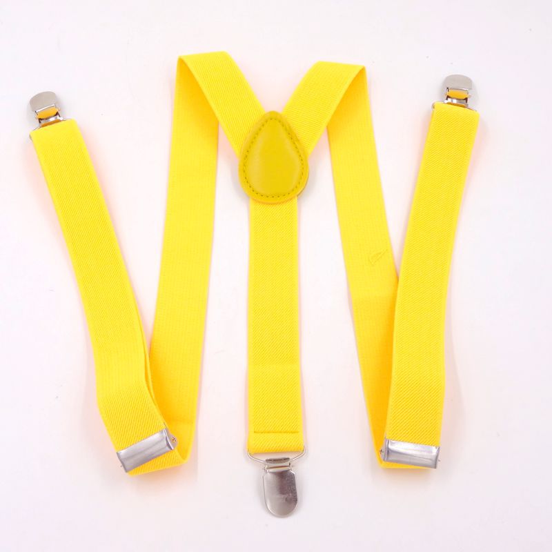Picture of Factory wholesale candy color strap unisex adult sling multi-color optional 3 clips 2.5cm