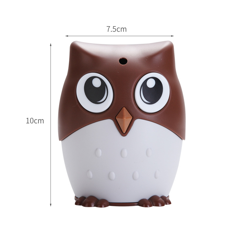 Picture of Self-Designed Home Daily Use Cartoon Push-Type Toothpick Bottle Automatic Owl Toothpick Holder Cross-Border Labeling Delivery