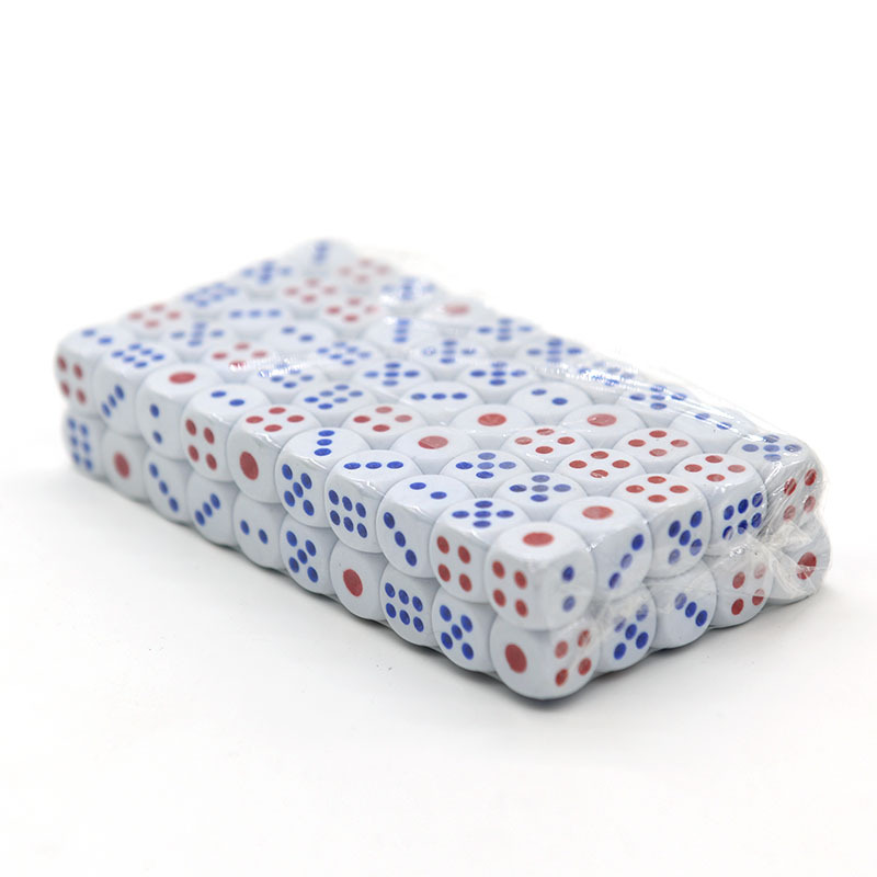 Picture of 12mm sieve dice dice No. 12 rounded dice digital plastic Dice Bar KTV dice price