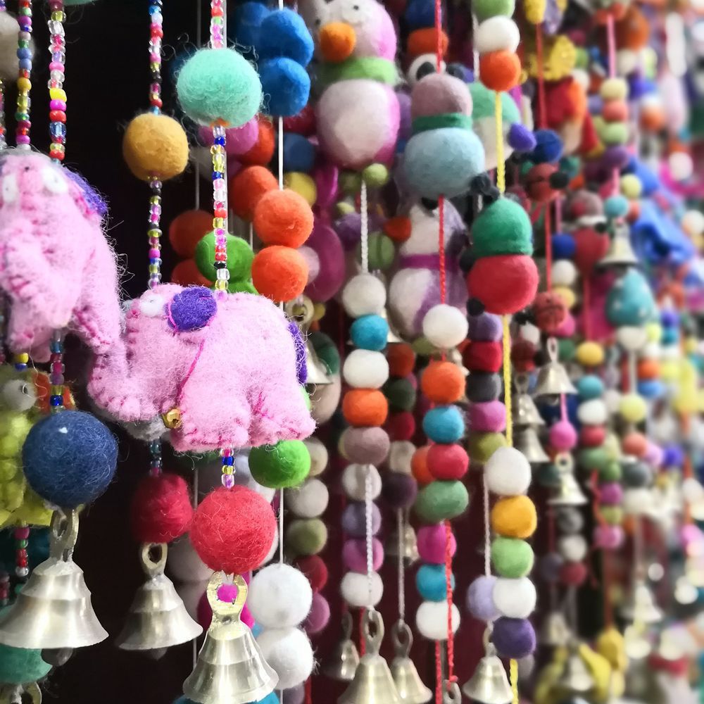 Picture of Cross-border in stock 2CM wool ball Christmas jewelry accessories Christmas diy colorful wool ball small wool ball pokes