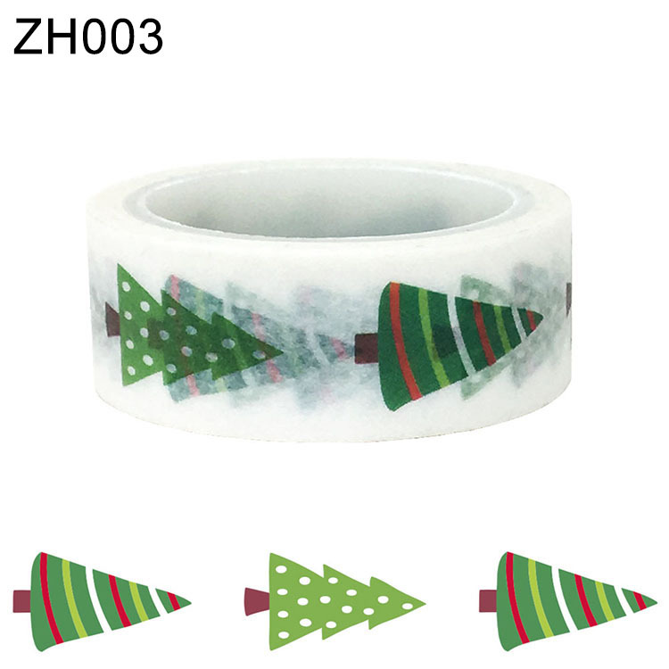 Picture of Manufacturers cross-border a generation of cartoon Christmas festival DIY decorative stationery color hand account stickers and paper tape