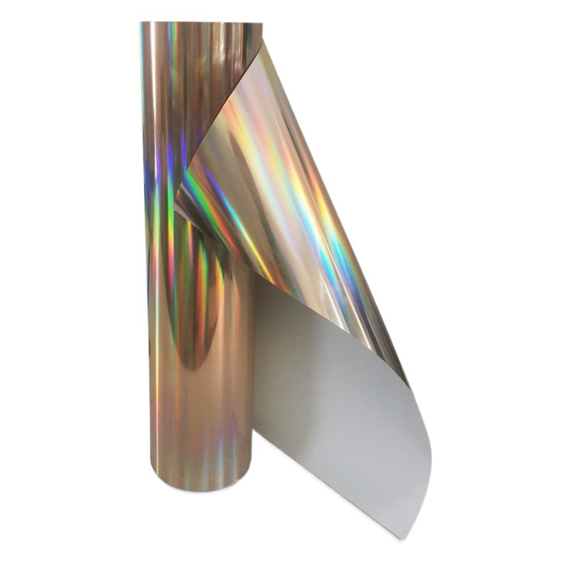PU soft metal silver magic color laser engraving film plain magic color heat transfer film Hot Stamping film Heat transfer film lettering film