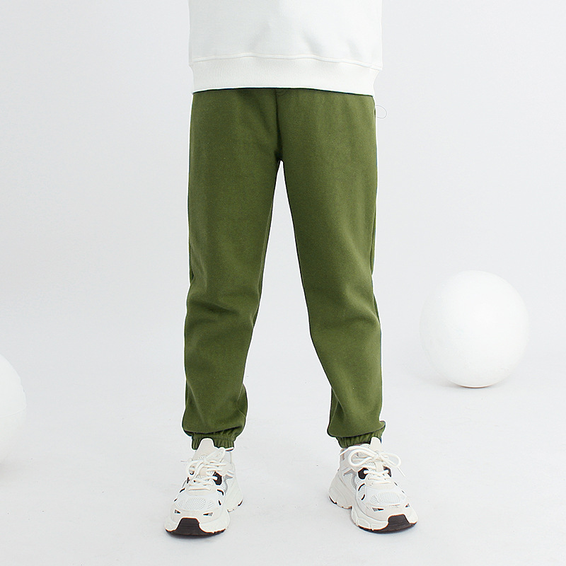 Picture of Autumn Kidsren's Pants Korean Style New Boys' Sports Pants Big Kidsren's Pure Color Casual Anti-Mosquito Pants Kidsren's Pants Dropshipping
