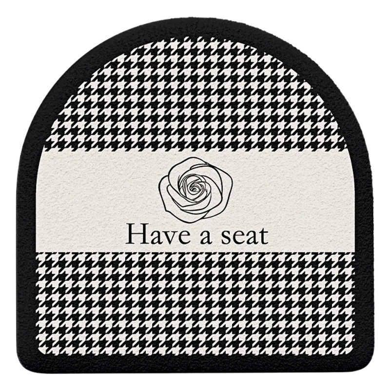 Horseshoe-shaped thickened chair cushion office plush chair cushion sofa dining chair cushion autumn and winter stool cushion butt cushion