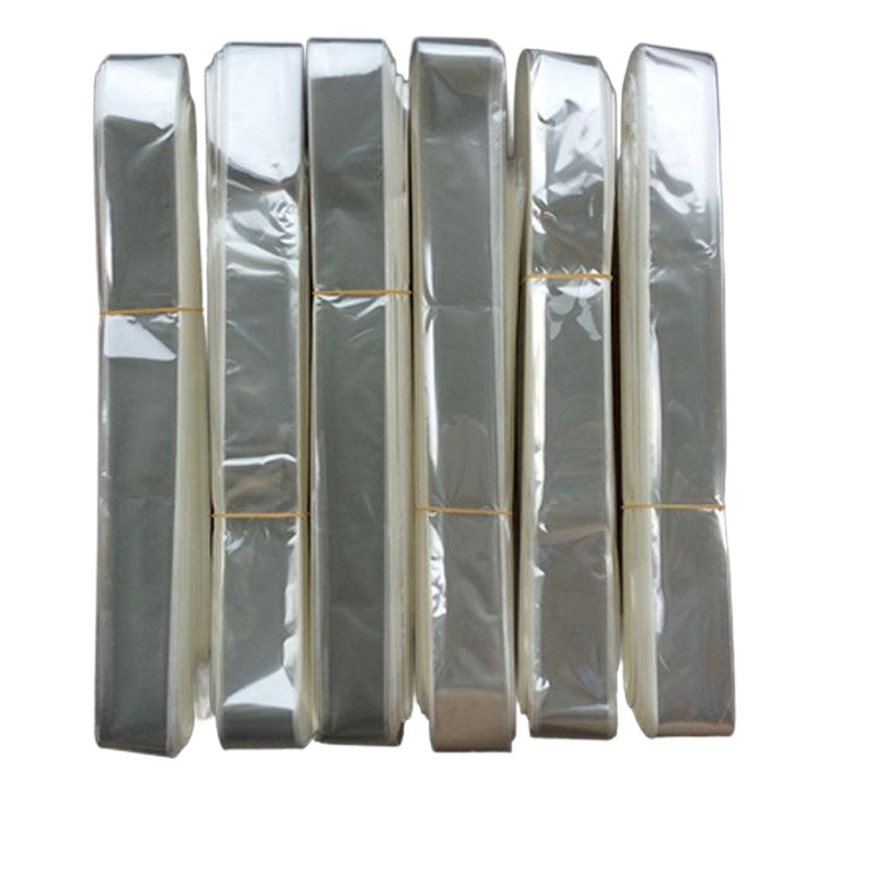 Spot opp belt packaging bag two ends through transparent plastic packaging bag long opp bag flat pocket wholesale