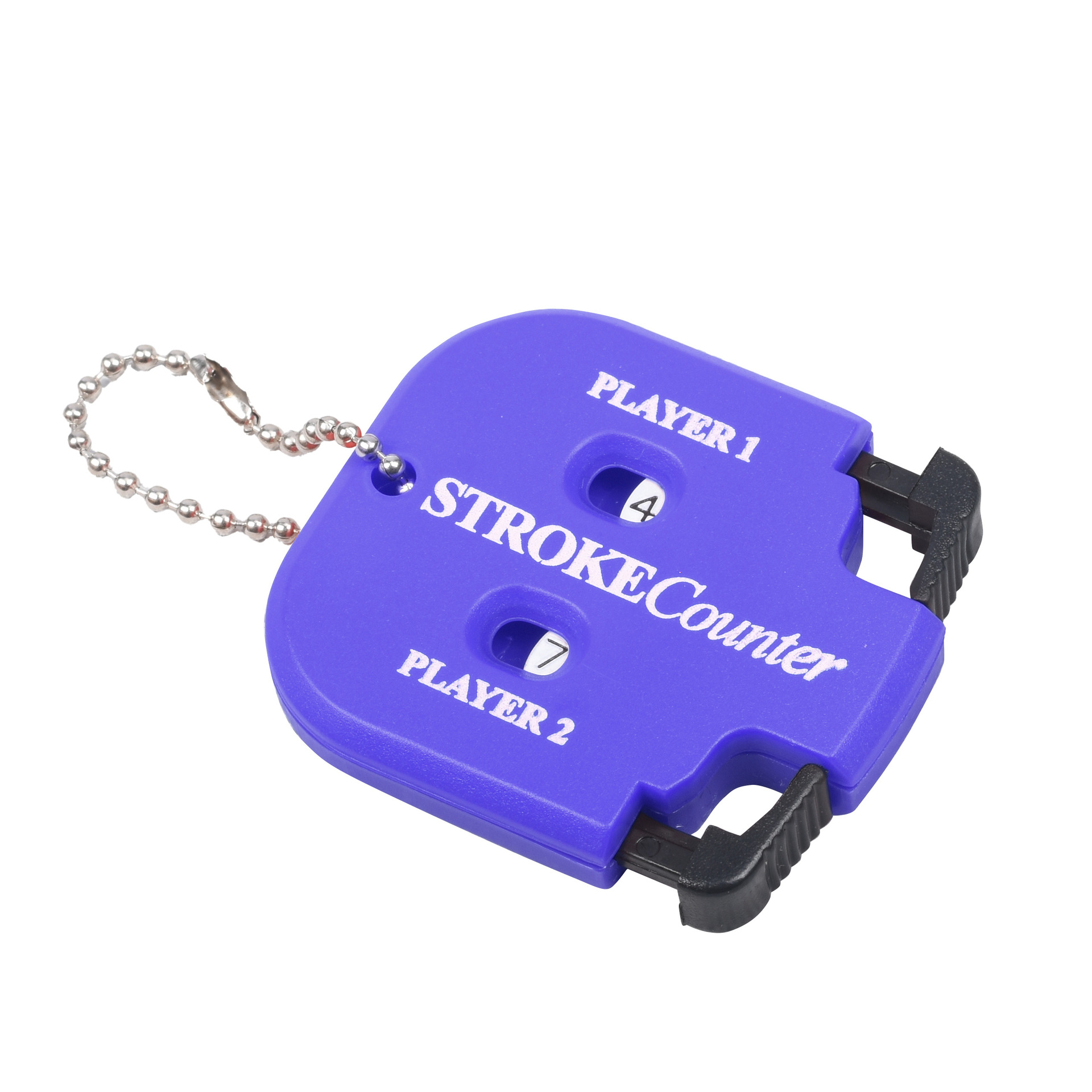 Golf square scorer two-wheel scorer counter GOLF mini simple two-person counter