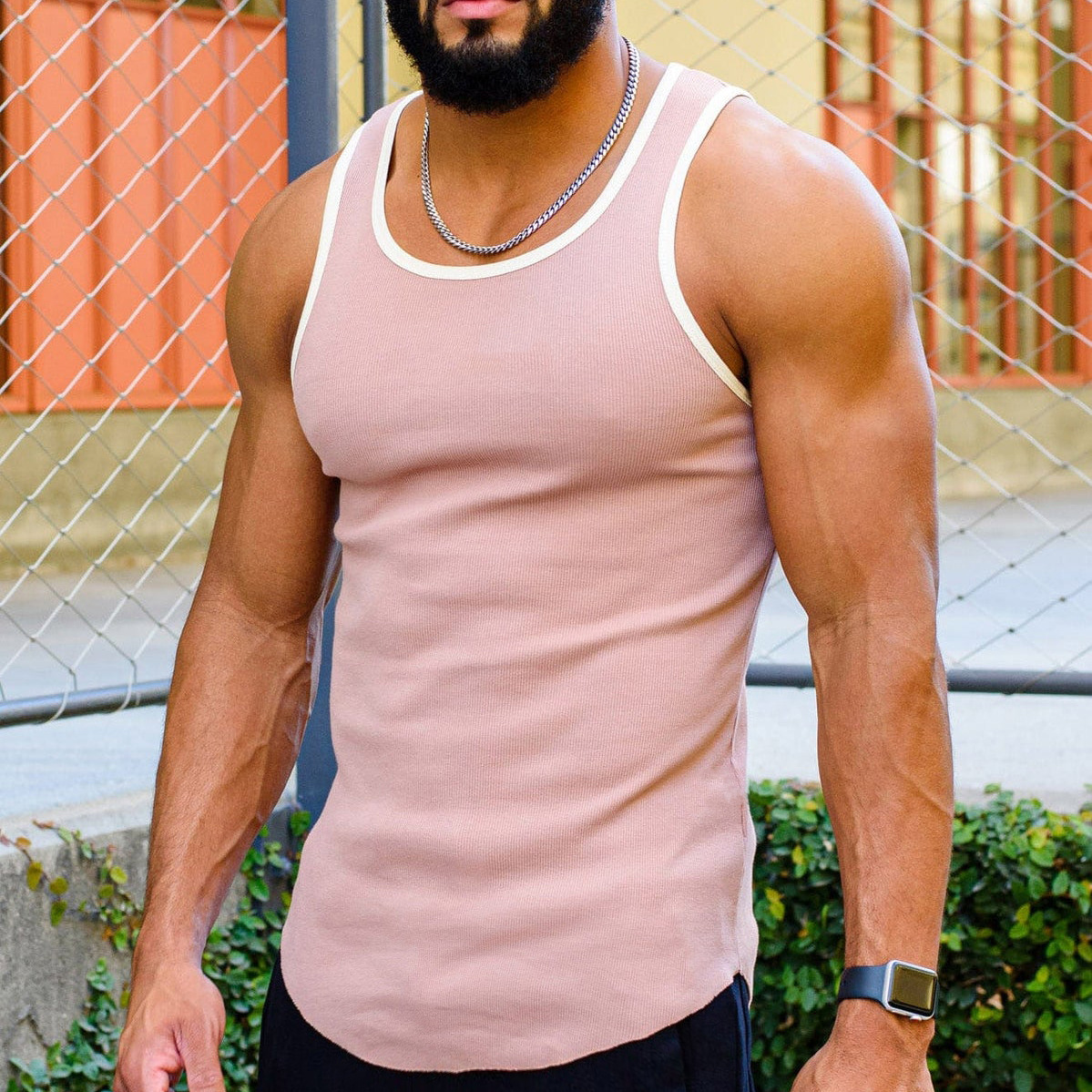 Muscle Fitness Brothers Summer New Fitness Vest Men's Outdoor Running Leisure Sports Sleeveless I-shaped Vest