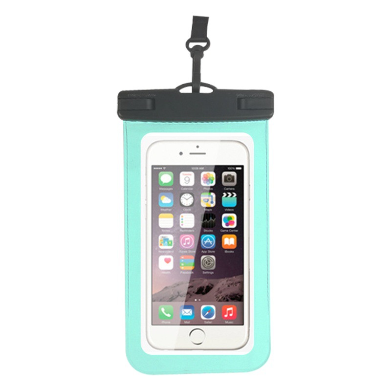 Swimming and Diving Mobile Phone Waterproof Bag Wholesale Tpu Smart Touch Screen Waterproof Mobile Phone Bag Transparent Portable Protective Cover