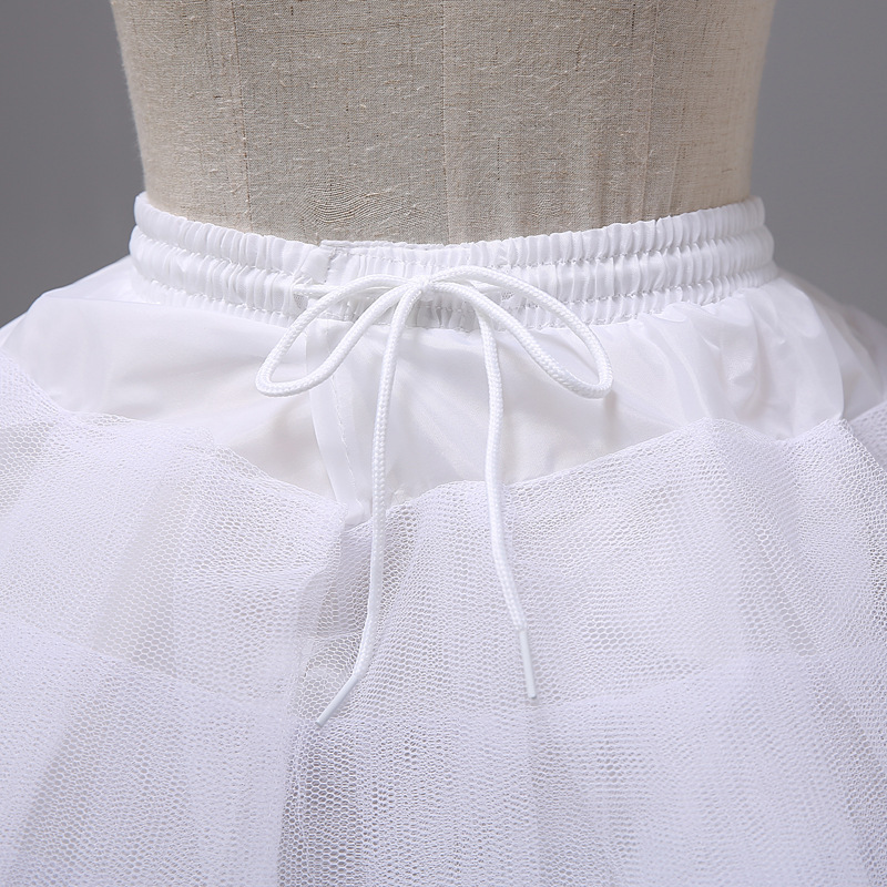 Picture of Bridal skirt lolita skirt boneless hard Net violence gauze wedding dress tutu skirt lining adult lolita skirt