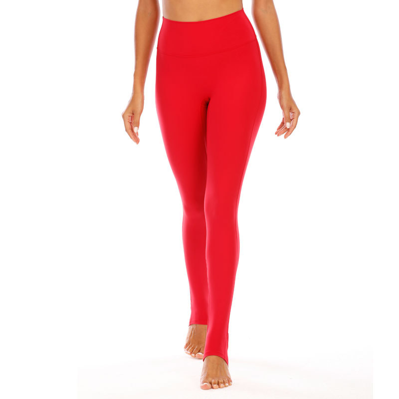 Picture of Double-sided Scrub Naked Sense No T-line Fitness Sports Pants Running Tight Pants High Waist Hip Yoga Pants for Women
