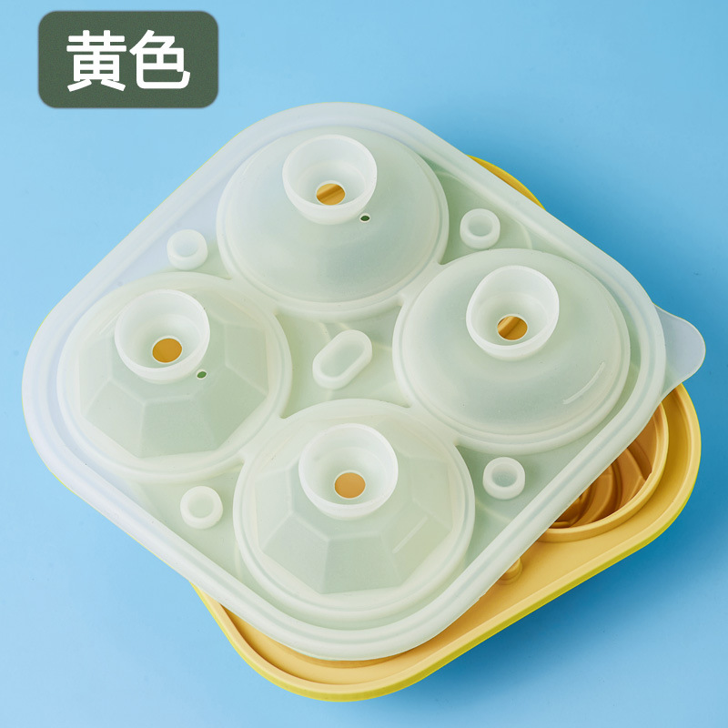 Picture of Rose Flower Ice Pot Mold Rose Diamond Combination Ice Pot Ice Pot Silicone Ice Pot Ice Pot Ice Box Ice Pot Mold