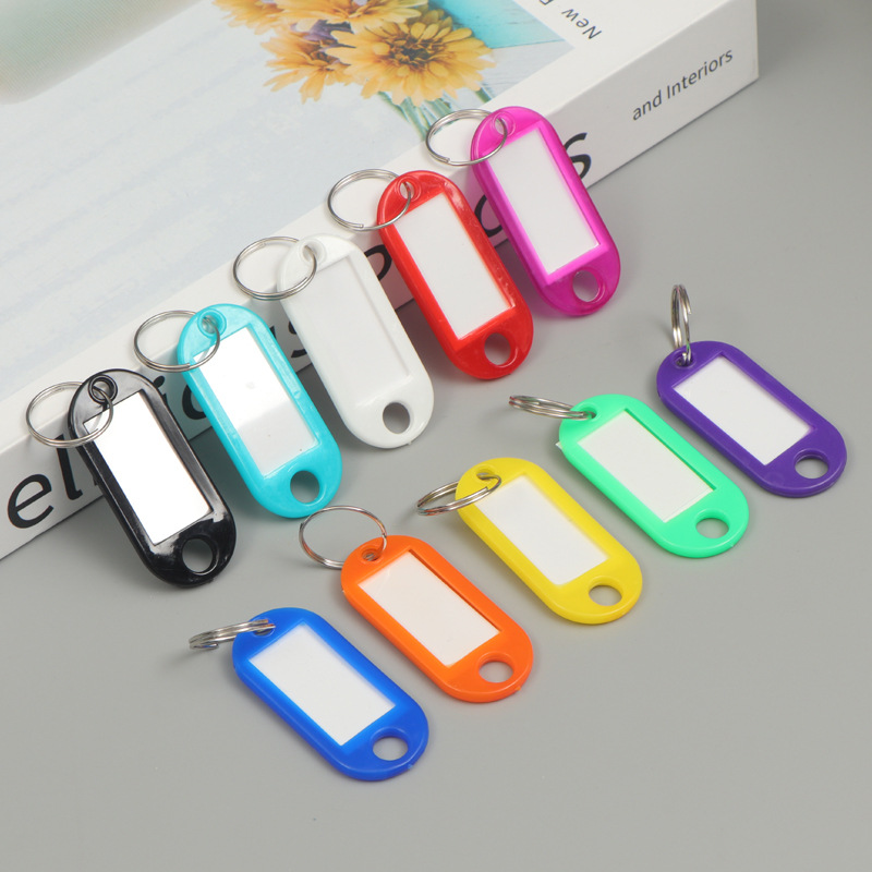 Picture of Plastic key card tourist scenic spot hotel office luggage storage card foot bath hand card luggage tag