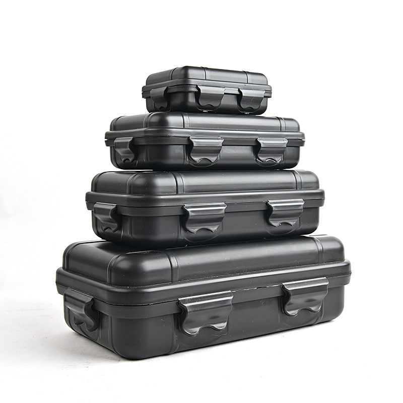 Outdoor Plastic Sealed Waterproof Box, Shock-Proof, Pressure-Proof and Waterproof Warehouse, Camping Supplies, Household Storage Box, Sealed Box