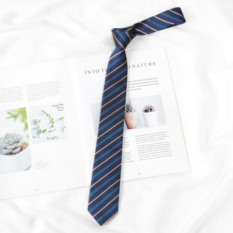Picture of DK Hand Tie Lemon Sea Salt Original Japanese Uniform for Male and Female Students School Uniform College Style Plaid JK Factory Batch