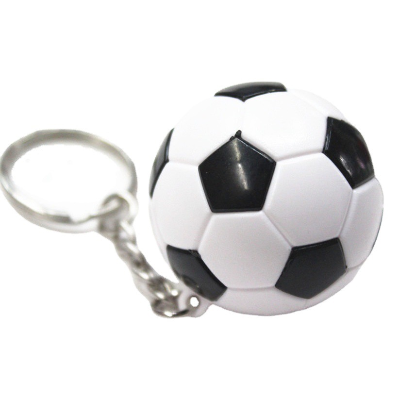 Football Keychain Pendant Mini Football Pendant Key Ring 2026 World Cup Peripheral Fan Supplies Small Gifts