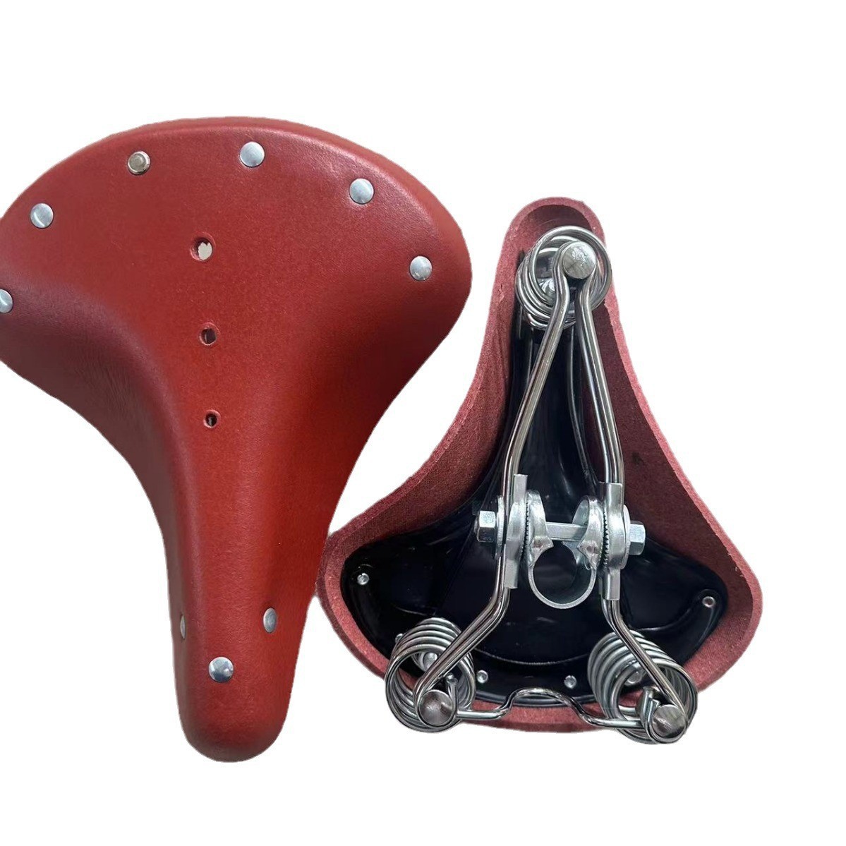 Manufacturer Supplies Cross-Border 28 Bicycle Seat Cushions, Old-Fashioned Saddles, Bicycle Seat Cushions, Bicycle Seat Accessories
