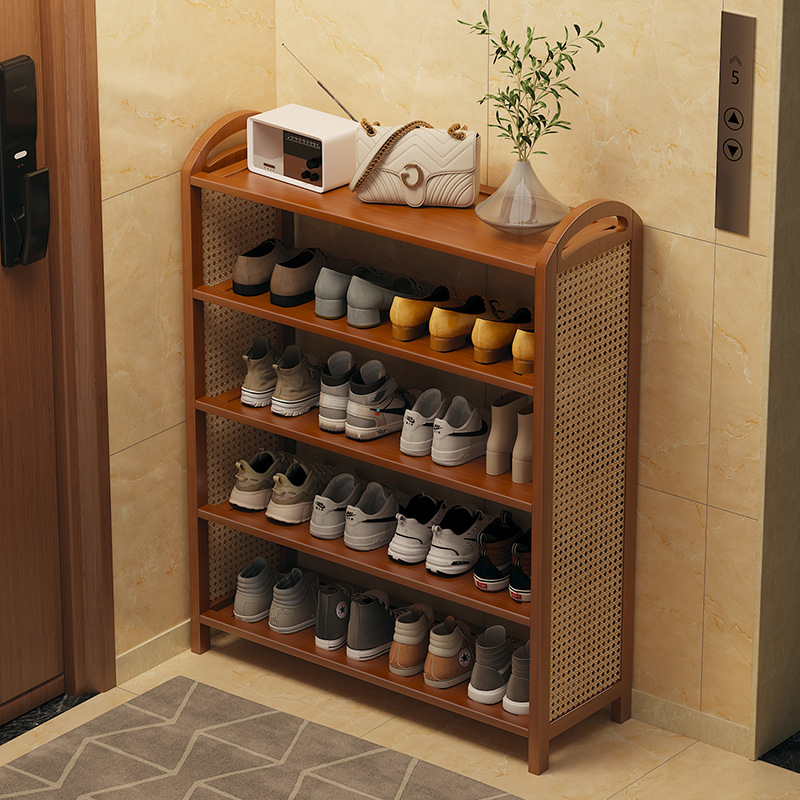 Multi-Layer Shoe Rack Entrance Door Entrance Simple Shoe Cabinet Home Living Room Storage Rack Rental House Space-Saving Storage Rack