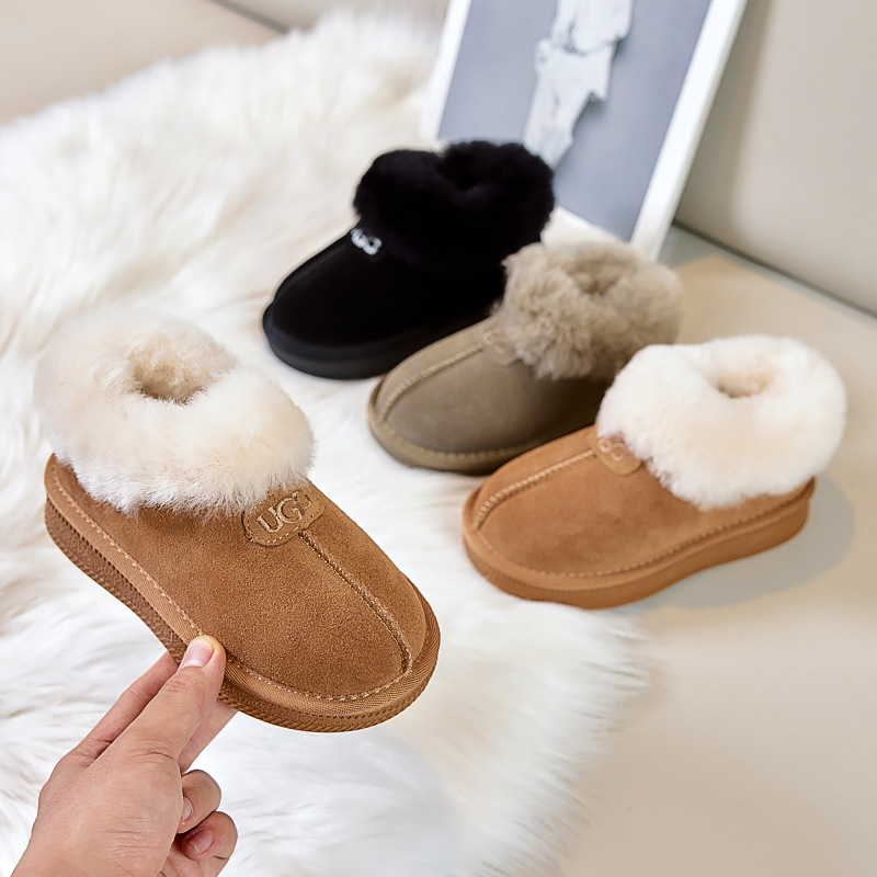 Korean Winter Children's Shoes Children's Snow Boots Girls Mao Mao Boots Boys Cotton Shoes Short Boots Baby Boots Warm