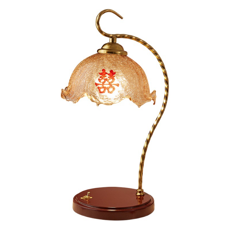 Dowry Ever-Bright Lamp, Wedding Table Lamp, Gift for Newlyweds, Wedding Ever-Bright Wedding Lamp, Dowry Lamp, Newlywed Retro Bedside Lamp